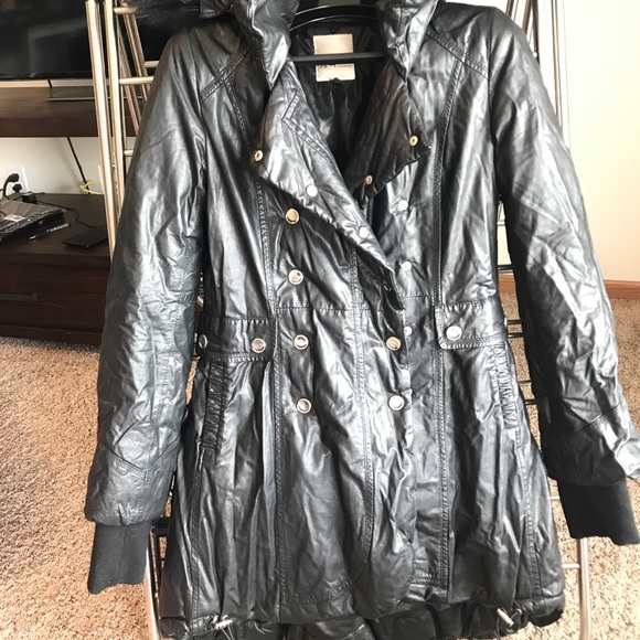 Lamb leather coat - Picture 1 of 8